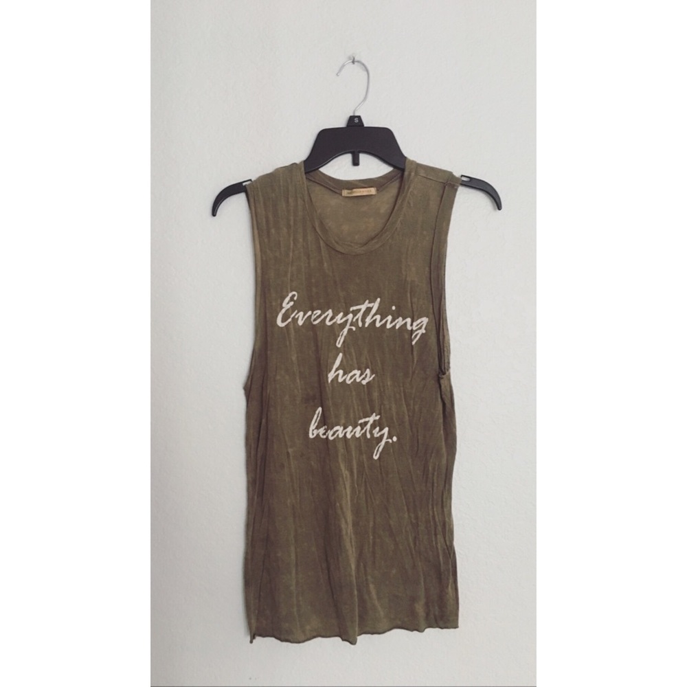 Everything has Beauty Tank